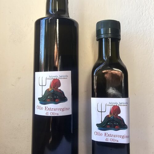 Bottiglie di olio extravergine di oliva - I Giardini di Poseidone