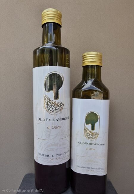 Bottiglie di olio extravergine di oliva - I Giardini di Poseidone